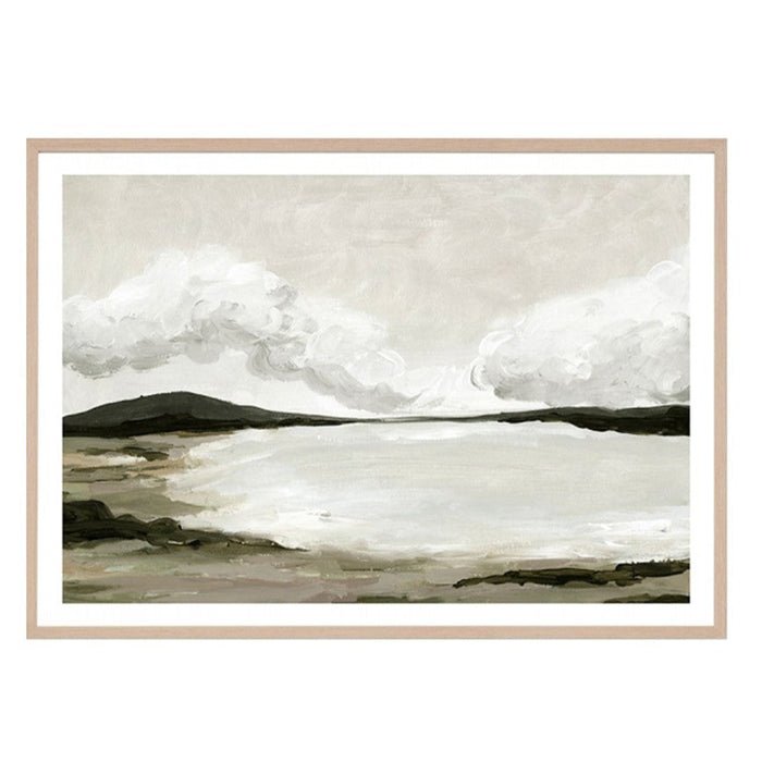 Photographic Framed Peaceful Vista Haze Print